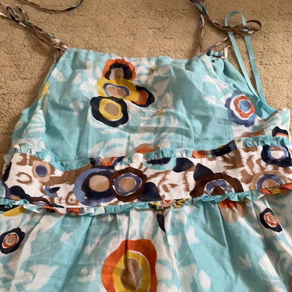 BCBG Maxazria blue halter dress - Picture 4 of 4